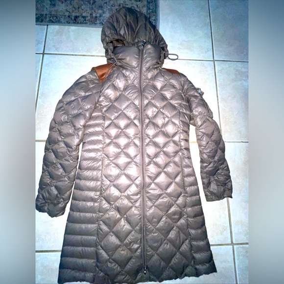 Lauren Ralph Lauren Jackets & Blazers - Lauren Ralph Lauren Glossy Brown Packable Down Filled Quilted Puffer Coat S